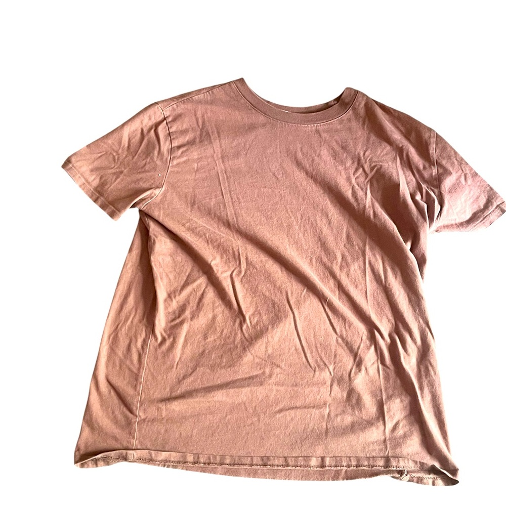 Casual Brown T-Shirt. Size S